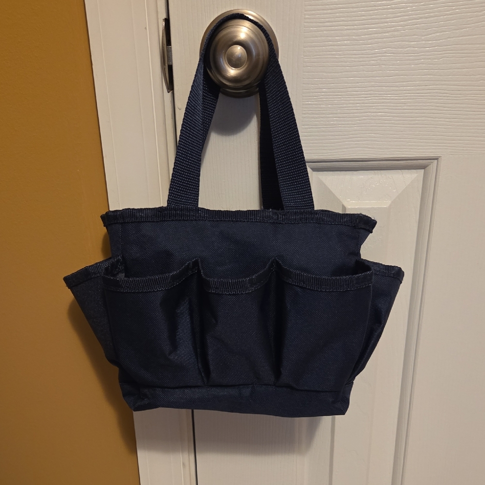 Thirty-one Navy Utility Tote Bag - Women's Multi-Pocket Organizer